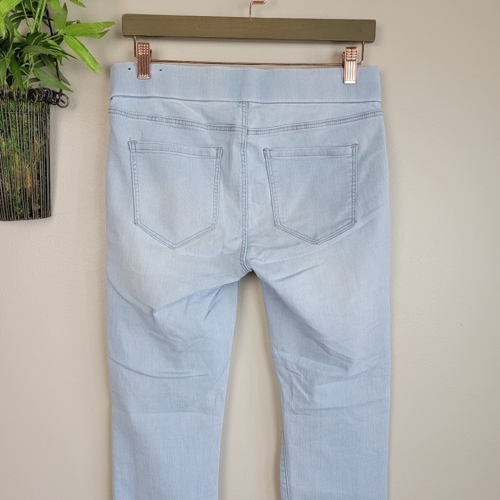 Liverpool 8 Sienna Ankle Legging Light Blue Wash Mid Rise Pull On Skinny Jeans - Picture 9 of 13